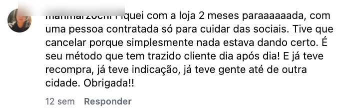 Depoimento da Mah